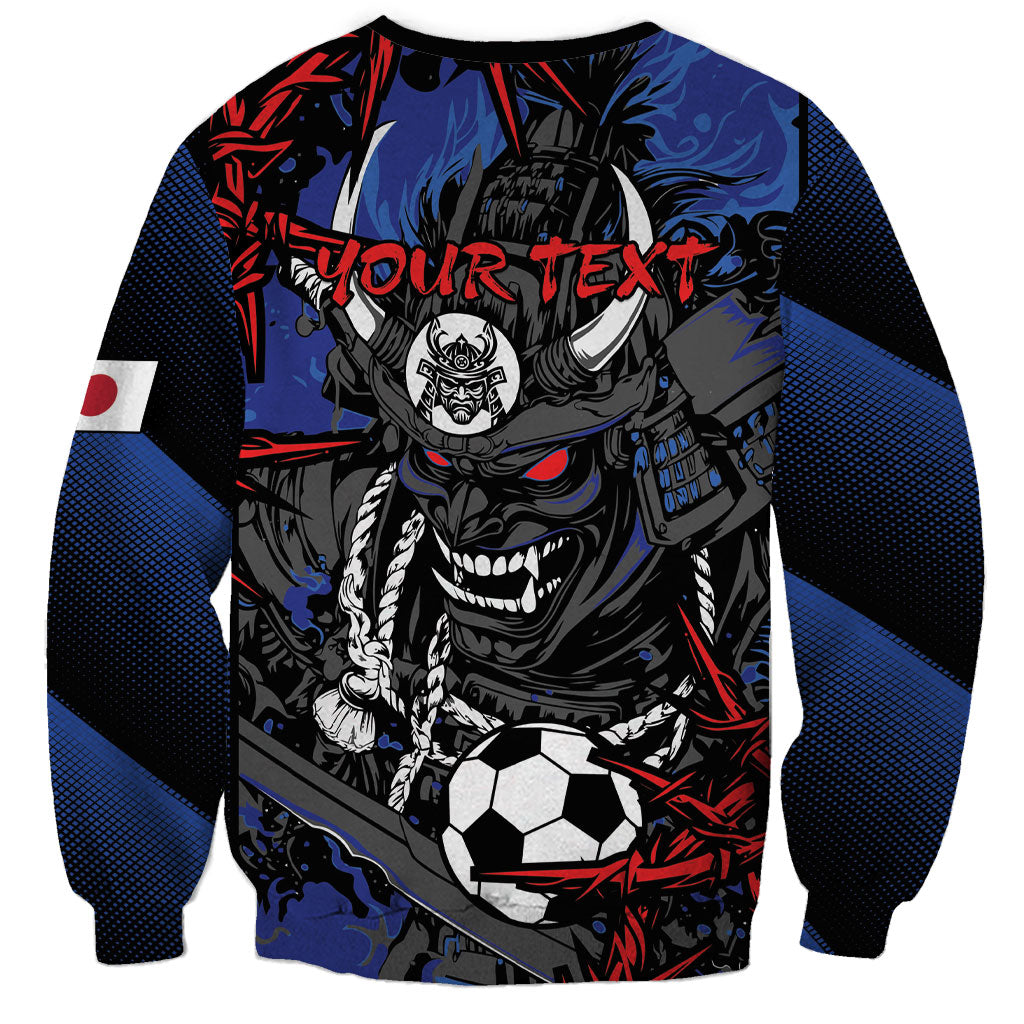 Personalised Japan Samurai 2026 Football Sweatshirt Come To Fight