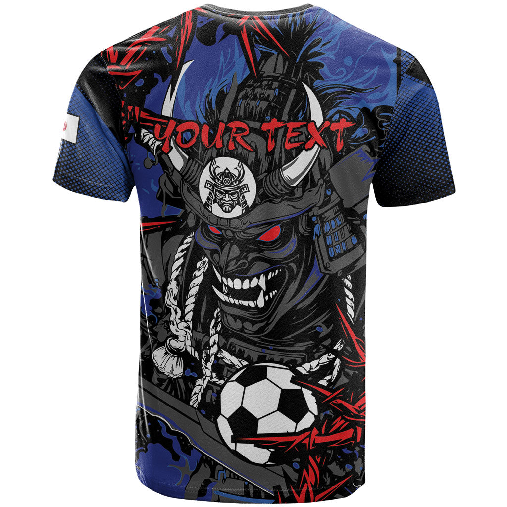 Personalised Japan Samurai 2026 Football T Shirt Come To Fight