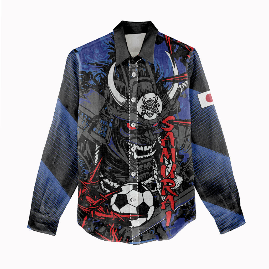 Personalised Japan Samurai 2026 Football Women Casual Shirt Come To Fight