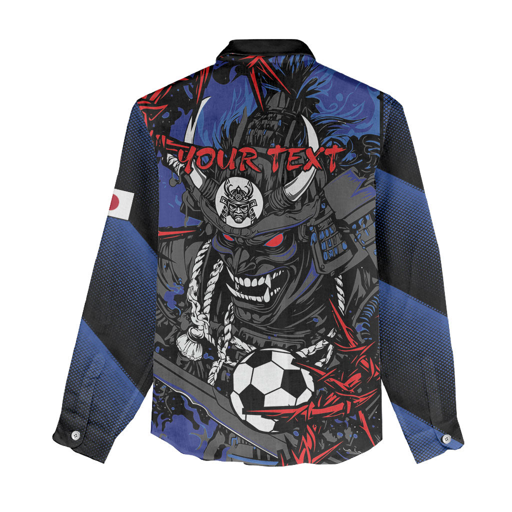 Personalised Japan Samurai 2026 Football Women Casual Shirt Come To Fight