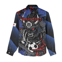 Personalised Japan Samurai 2026 Football Women Casual Shirt Come To Fight