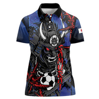 Personalised Japan Samurai 2026 Football Women Polo Shirt Come To Fight