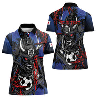 Personalised Japan Samurai 2026 Football Women Polo Shirt Come To Fight