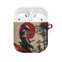 Personalised Japan Samurai Vintage AirPods Case Honor Defines Strength