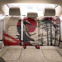 Personalised Japan Samurai Vintage Back Car Seat Cover Honor Defines Strength