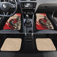 Personalised Japan Samurai Vintage Car Mats Honor Defines Strength