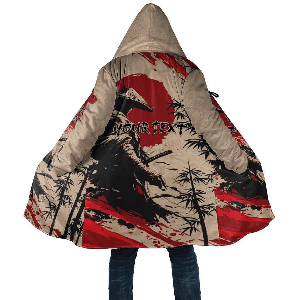 Personalised Japan Samurai Vintage Cloak Honor Defines Strength