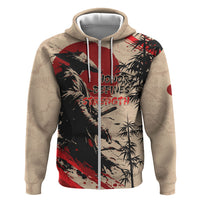 Personalised Japan Samurai Vintage Hoodie Honor Defines Strength