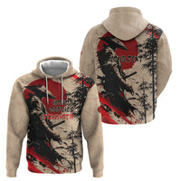 Personalised Japan Samurai Vintage Hoodie Honor Defines Strength