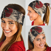 Personalised Japan Samurai Vintage Neck Gaiter Honor Defines Strength