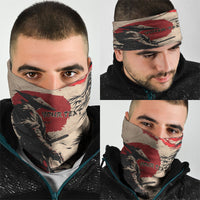 Personalised Japan Samurai Vintage Neck Gaiter Honor Defines Strength