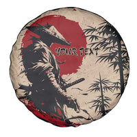 Personalised Japan Samurai Vintage Spare Tire Cover Honor Defines Strength