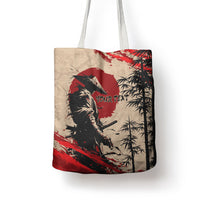 Personalised Japan Samurai Vintage Tote Bag Honor Defines Strength