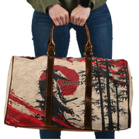 Personalised Japan Samurai Vintage Travel Bag Honor Defines Strength