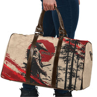 Personalised Japan Samurai Vintage Travel Bag Honor Defines Strength