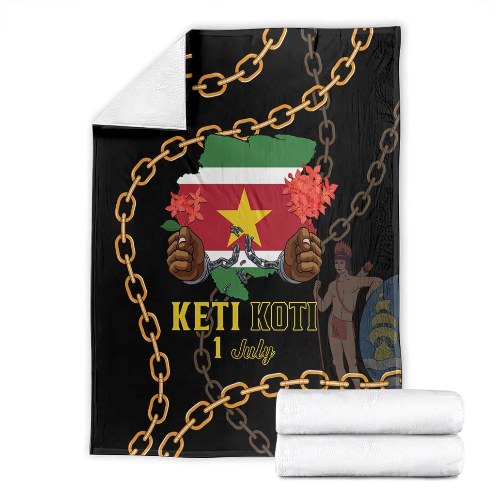 Suriname Keti Koti Blanket Kettingsnijden Prisiri Manspasi