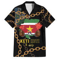 Suriname Keti Koti Family Matching Puletasi and Hawaiian Shirt Kettingsnijden Prisiri Manspasi - Wonder Print Shop