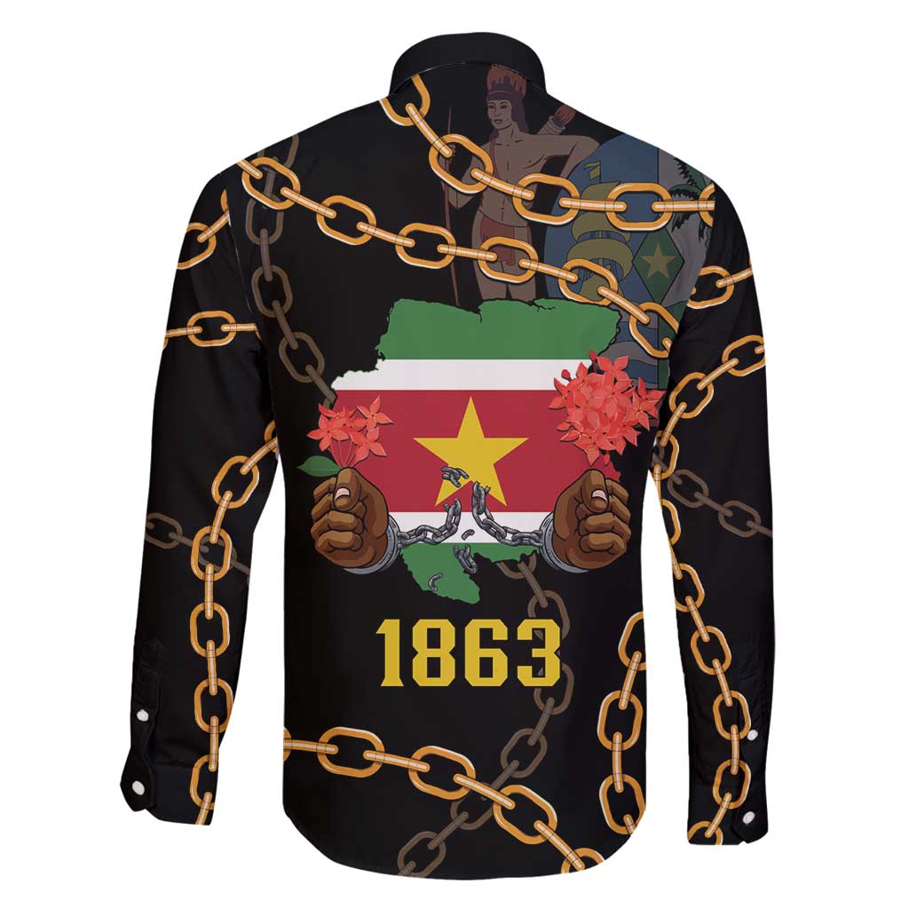 Suriname Keti Koti Family Matching Summer Maxi Dress and Hawaiian Shirt Kettingsnijden Prisiri Manspasi - Wonder Print Shop