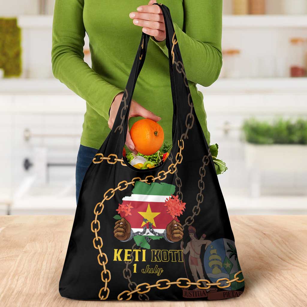 Suriname Keti Koti Grocery Bag Kettingsnijden Prisiri Manspasi