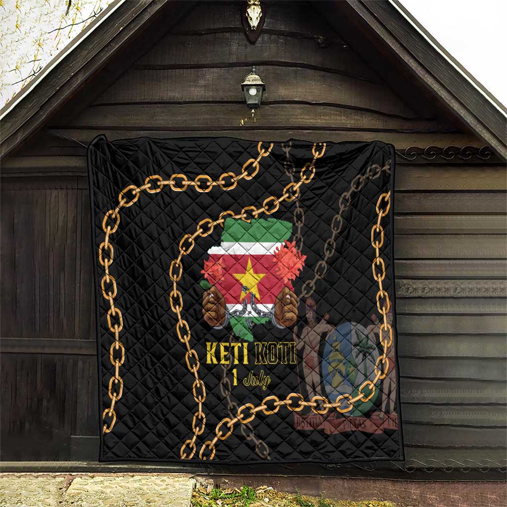 Suriname Keti Koti Quilt Kettingsnijden Prisiri Manspasi - Wonder Print Shop