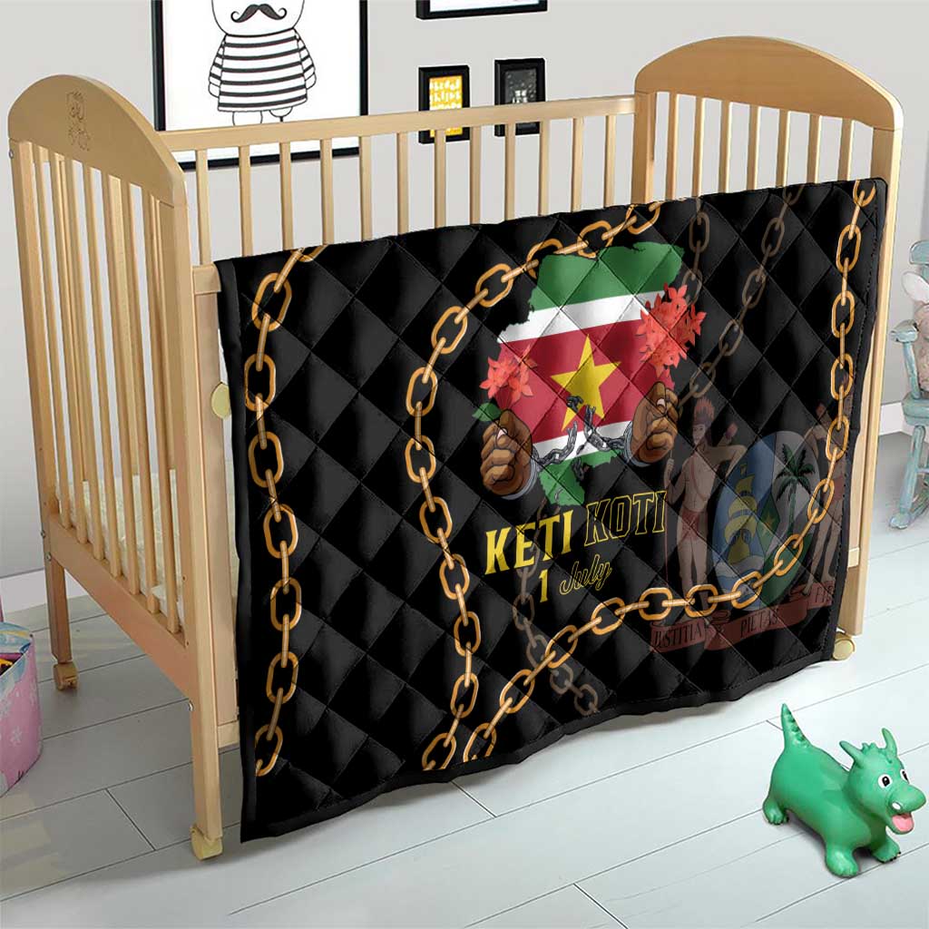 Suriname Keti Koti Quilt Kettingsnijden Prisiri Manspasi - Wonder Print Shop
