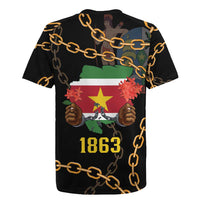 Suriname Keti Koti Rugby Jersey Kettingsnijden Prisiri Manspasi - Wonder Print Shop