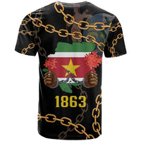 Suriname Keti Koti T Shirt Kettingsnijden Prisiri Manspasi - Wonder Print Shop