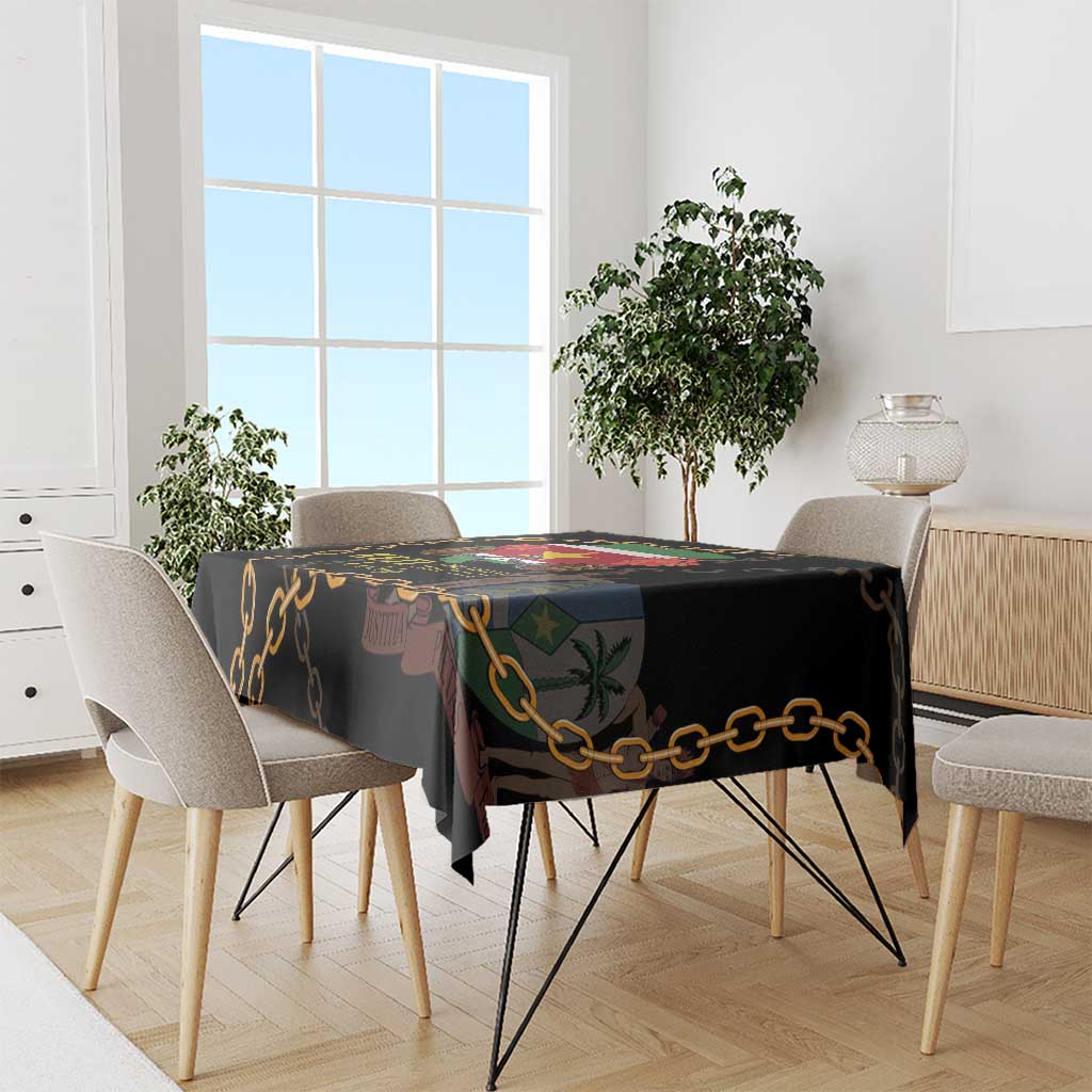 Suriname Keti Koti Tablecloth Kettingsnijden Prisiri Manspasi - Wonder Print Shop