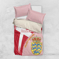 Danmark 2024 Football Bedding Set We are Red We are White We are Danish Dynamite - Wonder Print Shop