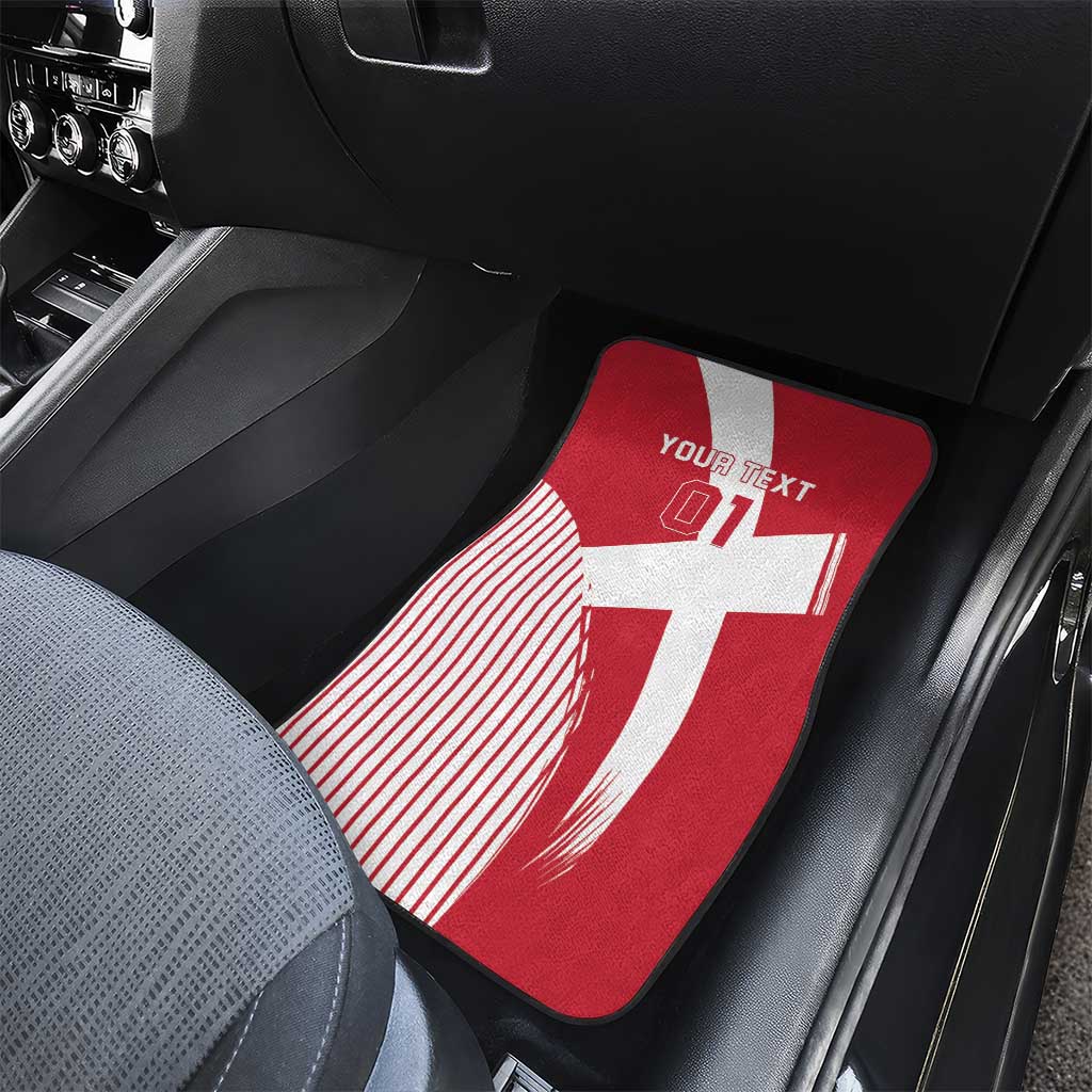 Danmark 2024 Football Car Mats We are Red We are White We are Danish Dynamite - Wonder Print Shop