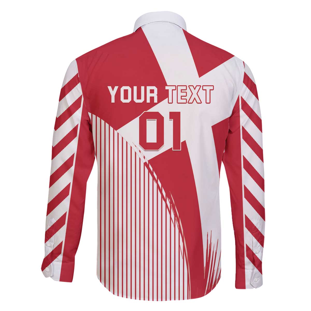 Custom Danmark 2024 Football Family Matching Puletasi and Hawaiian Shirt We are Red We are White We are Danish Dynamite - Wonder Print Shop