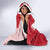 Danmark 2024 Football Hooded Blanket We are Red We are White We are Danish Dynamite