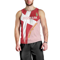 Custom Danmark 2024 Football Men Tank Top We are Red We are White We are Danish Dynamite - Wonder Print Shop