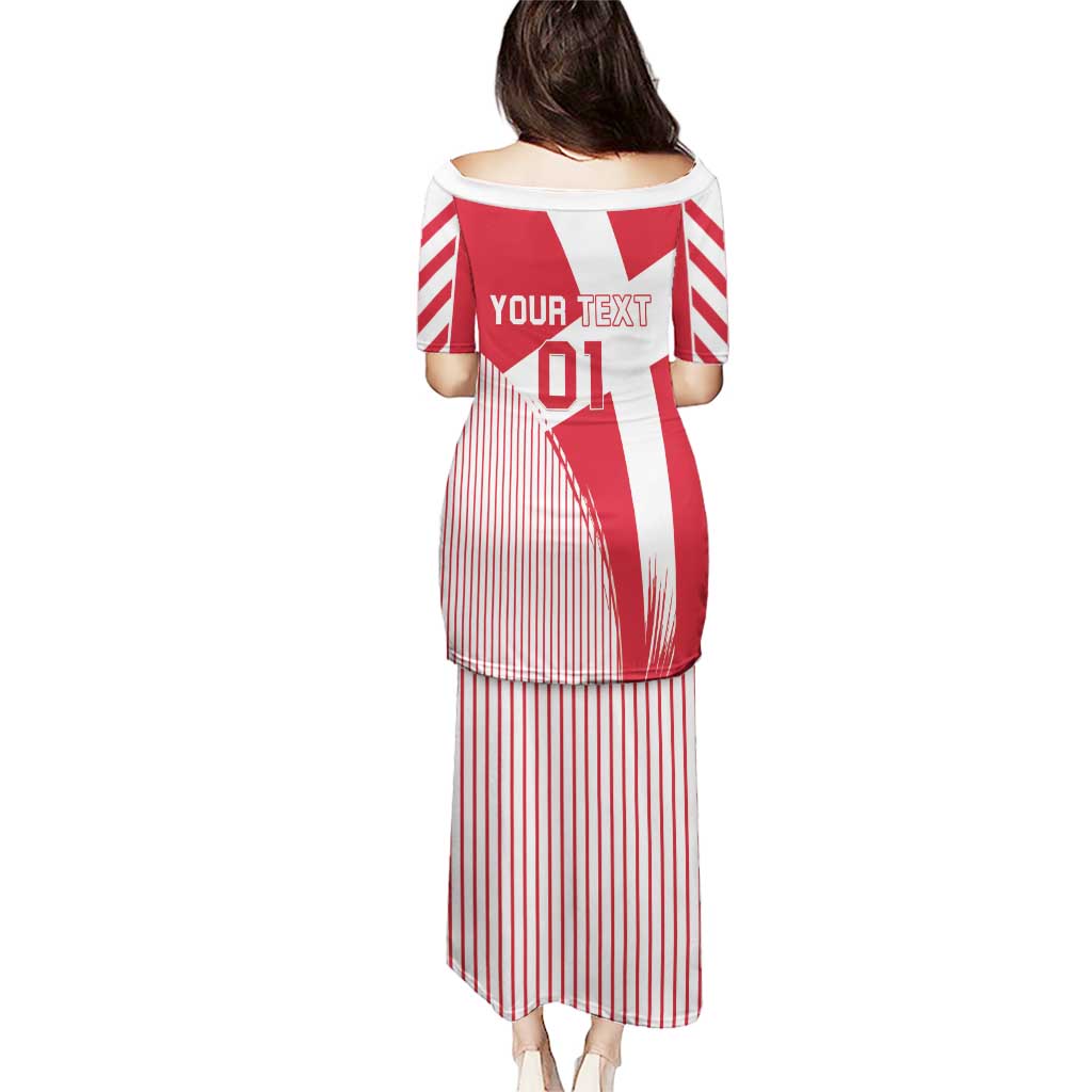 Custom Danmark 2024 Football Puletasi We are Red We are White We are Danish Dynamite - Wonder Print Shop