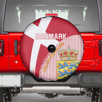 Danmark 2024 Football Spare Tire Cover We are Red We are White We are Danish Dynamite - Wonder Print Shop
