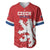 Custom Czech Republic 2024 Football Baseball Jersey Jeden Tym Jeden Cil Czechia - Wonder Print Shop
