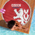 Czech Republic 2024 Football Beach Blanket Jeden Tym Jeden Cil Czechia - Wonder Print Shop