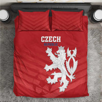 Czech Republic 2024 Football Bedding Set Jeden Tym Jeden Cil Czechia - Wonder Print Shop
