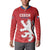 Custom Czech Republic 2024 Football Button Sweatshirt Jeden Tym Jeden Cil Czechia - Wonder Print Shop
