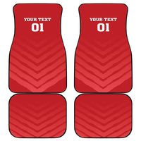 Czech Republic 2024 Football Car Mats Jeden Tym Jeden Cil Czechia - Wonder Print Shop