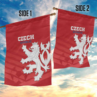 Czech Republic 2024 Football Garden Flag Jeden Tym Jeden Cil Czechia - Wonder Print Shop