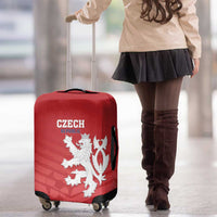 Czech Republic 2024 Football Luggage Cover Jeden Tym Jeden Cil Czechia - Wonder Print Shop