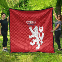 Czech Republic 2024 Football Quilt Jeden Tym Jeden Cil Czechia - Wonder Print Shop