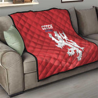 Czech Republic 2024 Football Quilt Jeden Tym Jeden Cil Czechia - Wonder Print Shop