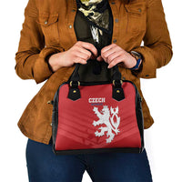 Czech Republic 2024 Football Shoulder Handbag Jeden Tym Jeden Cil Czechia