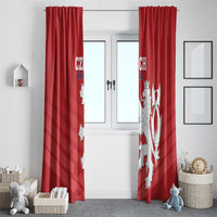 Czech Republic 2024 Football Window Curtain Jeden Tym Jeden Cil Czechia - Wonder Print Shop