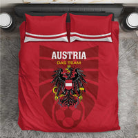 Austria 2024 Football Bedding Set Das Team Go Champions - Wonder Print Shop