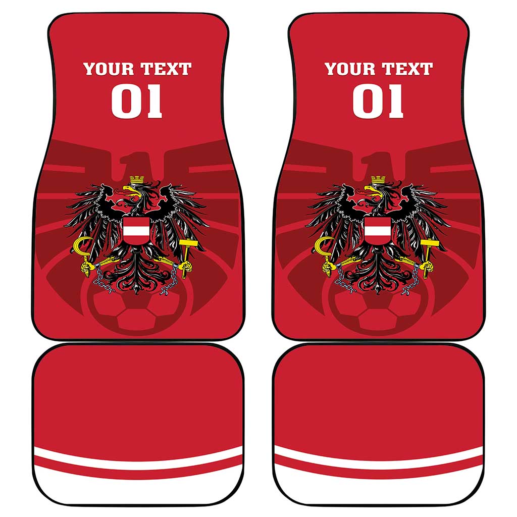 Austria 2024 Football Car Mats Das Team Go Champions - Wonder Print Shop