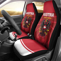 Austria 2024 Football Car Seat Cover Das Team Go Champions - Wonder Print Shop
