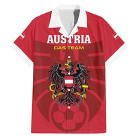 Custom Austria 2024 Football Family Matching Mermaid Dress and Hawaiian Shirt Das Team Go Champions - Wonder Print Shop
